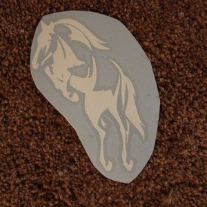 Jumping Horse Decal